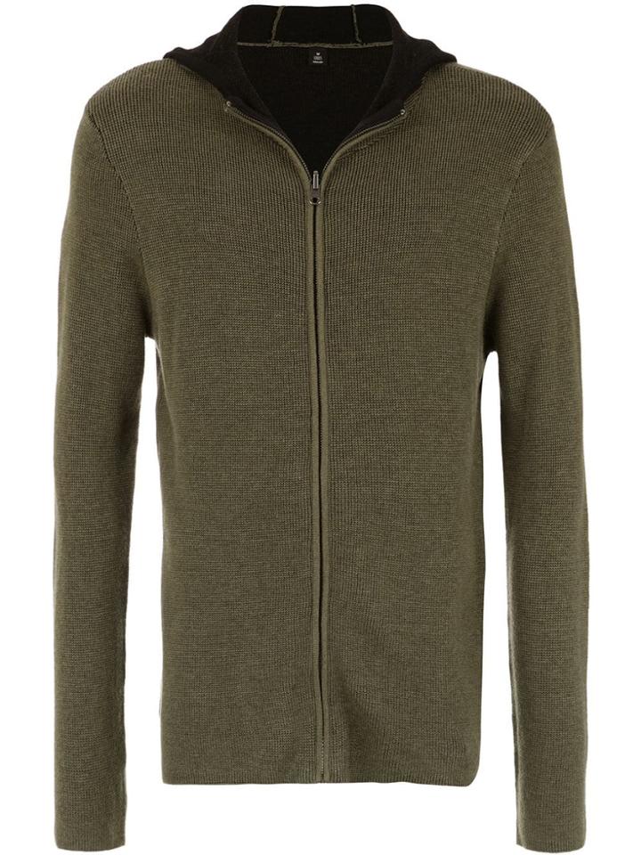 Osklen Zipped Cardigan - Green