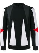 Neil Barrett Panelled Sweatshirt - Black