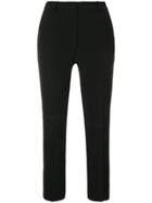Blanca Cropped Trousers - Black