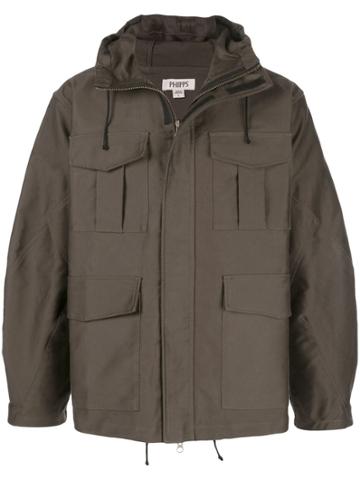 Phipps Boxy Hooded Jacket - Green