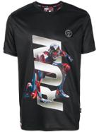 Plein Sport Run Print T-shirt - Black