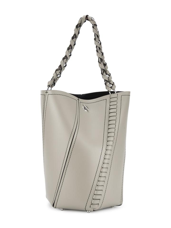 Proenza Schouler Medium Nude Leather Hex Bucket Bag - Nude & Neutrals