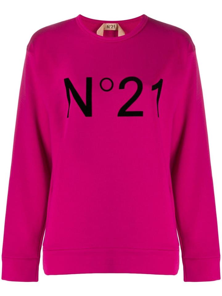 Nº21 Logo Sweatshirt - Pink