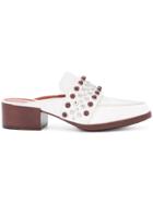 3.1 Phillip Lim Quinn Mules - White