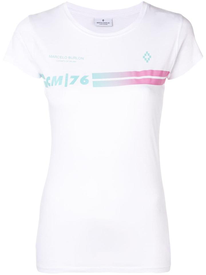 Marcelo Burlon County Of Milan Wings Slim-fit T-shirt - White