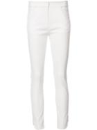 Zac Zac Posen 'pippa' Trousers, Women's, Size: 4, White, Nylon/spandex/elastane/viscose
