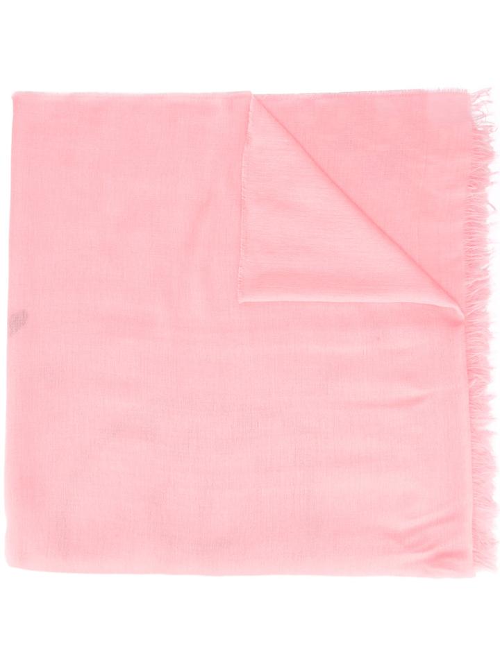 Gucci - Guccighose Shawl - Women - Silk/cashmere/modal - One Size, Women's, Pink/purple, Silk/cashmere/modal