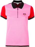 Kenzo 'mini Tiger' Polo Shirt, Women's, Size: Small, Pink/purple, Cotton