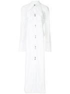 Ellery Kaleidoscope Tunic Shirt Dress - White