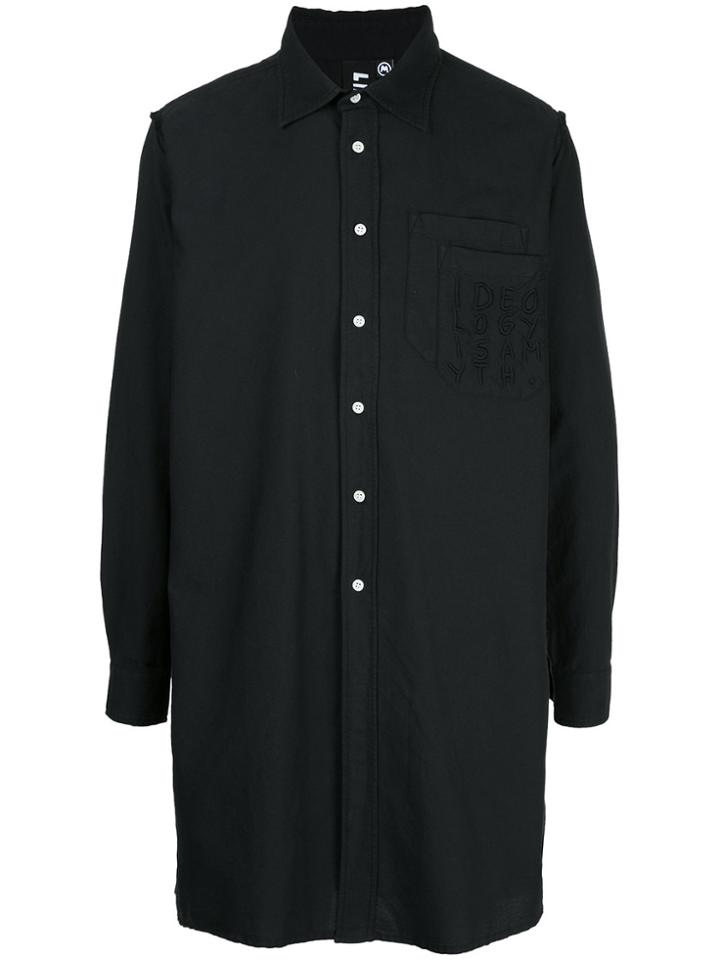 Liam Hodges Oversized Shirt - Black