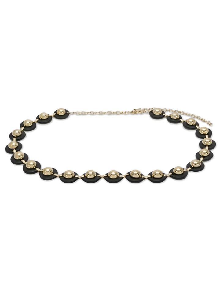 Sandro Paris Studded Leather Belt - Black