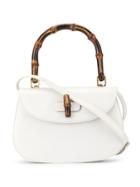 Gucci Pre-owned Bamboo Shoulder Bag - White