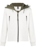 Cp Company Hooded Jacket - White