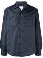 Aspesi Shirt Style Wind-breaker Jacket - Blue