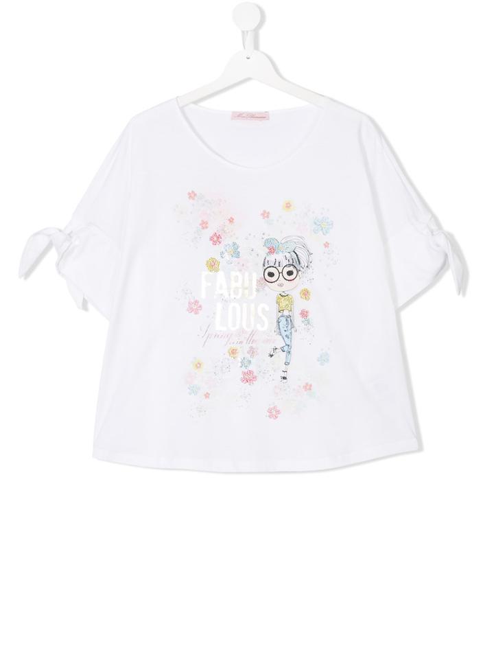 Miss Blumarine Teen Fabulous T-shirt - White