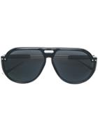 Dior Eyewear Aviator Framed Tinted Sunglasses - Black