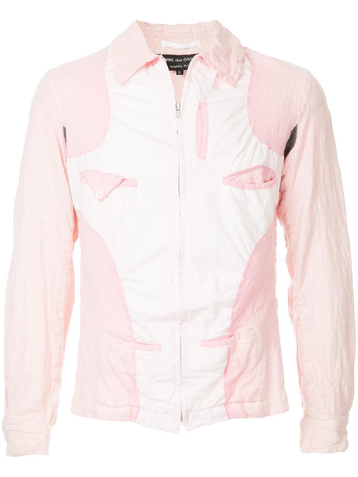 Comme Des Garçons Vintage Fitted Jacket - Pink & Purple