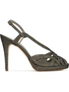 Serpui Strappy Sandals - Metallic