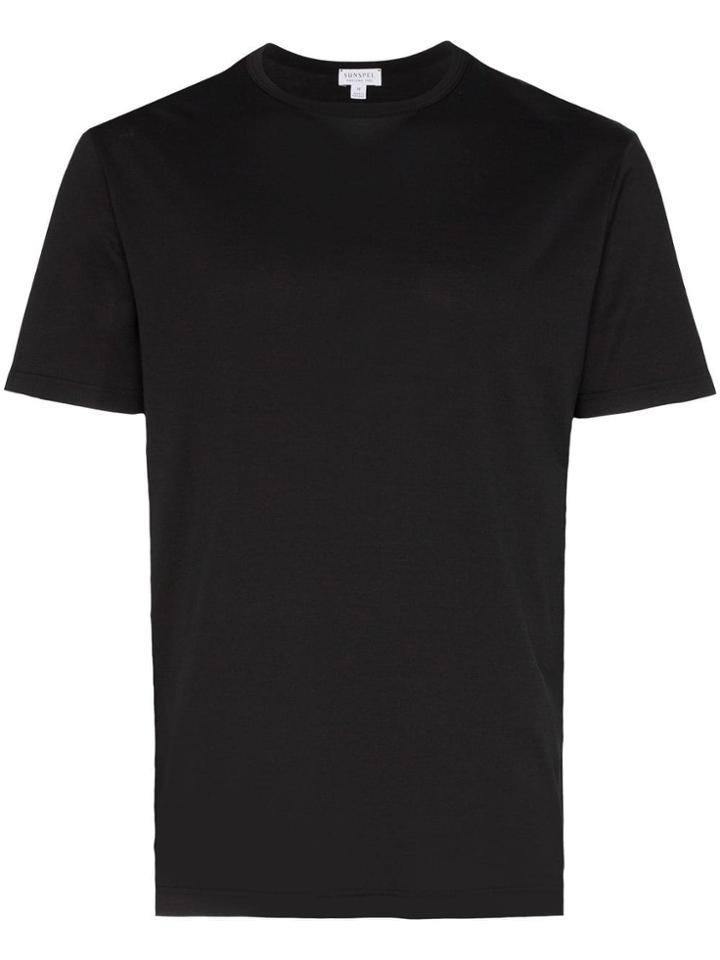 Sunspel Classic Short-sleeve T-shirt - Black