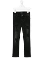 Little Remix Straight Jeans, Girl's, Size: 10 Yrs, Black