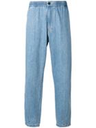 Universal Works Elastic Waist Trousers - Blue