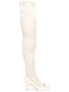 Valentino Over-the-knee Boots - White
