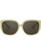 Burberry Oversized Butterfly Frame Sunglasses - Green