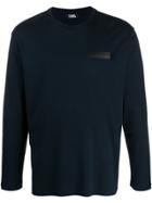 Karl Lagerfeld Crew Neck Top - Blue