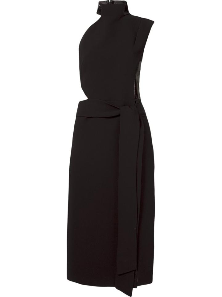Giuliana Romanno Asymmetric Midi Dress