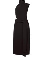 Giuliana Romanno Asymmetric Midi Dress