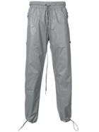 Represent Metallic Sheen Track Pants - Grey