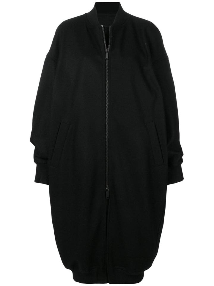 A.f.vandevorst Zipped Midi Coat - Black