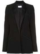 Mugler Shawl Lapel Blazer, Women's, Size: 36, Black, Wool