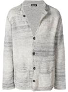 Issey Miyake Pre-owned Blurry Stripes Cardigan - Grey
