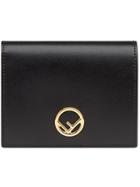 Fendi Logo Fold Out Purse - Black