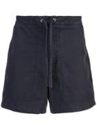 Ymc Herringbone Nam Shorts - Blue