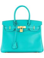 Hermès Pre-owned Birkin 30 Bag - Blue