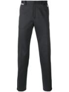 Dolce & Gabbana Tailored Trousers, Men's, Size: 50, Grey, Cotton/nylon