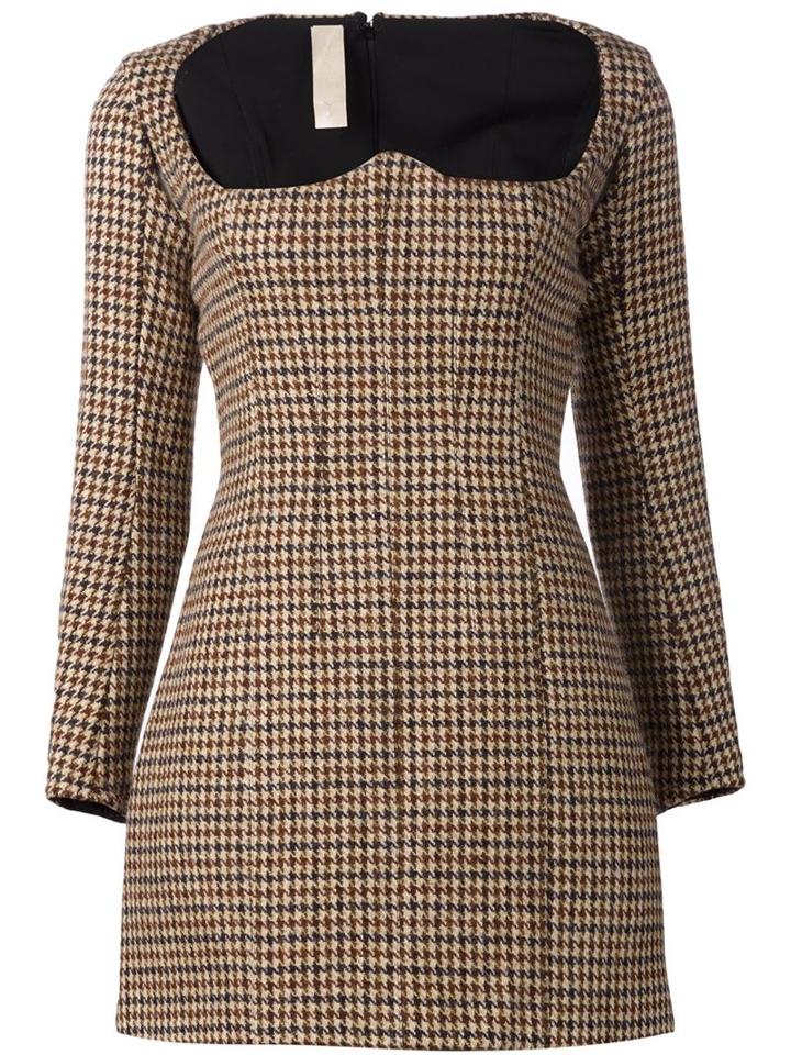 Y / Project Tweed Bustier Dress