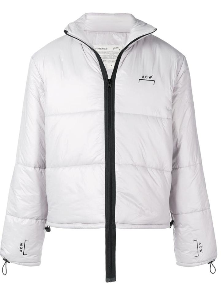 A-cold-wall* Zipped Padded Jacket - Grey