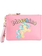 Moschino My Little Pony Clutch Bag - Pink & Purple