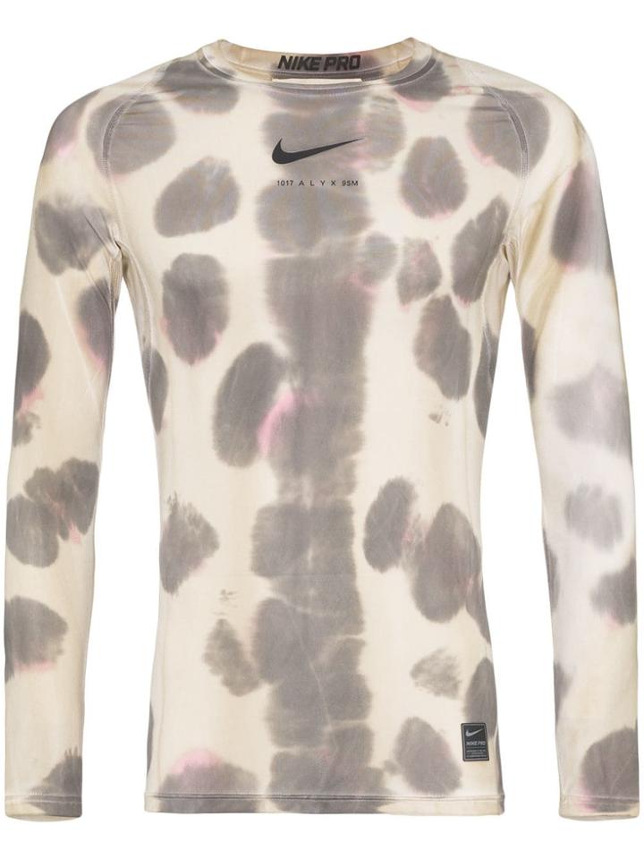 1017 Alyx 9sm Tie-dye Fitted Top - Tan Camo