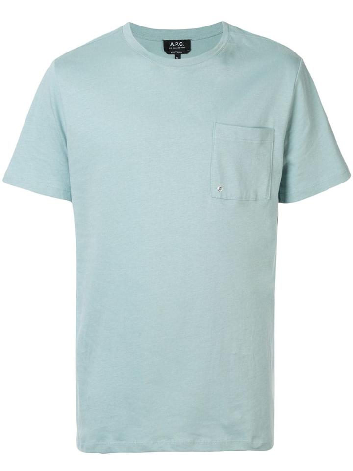 A.p.c. Chest Pocket T-shirt - Green