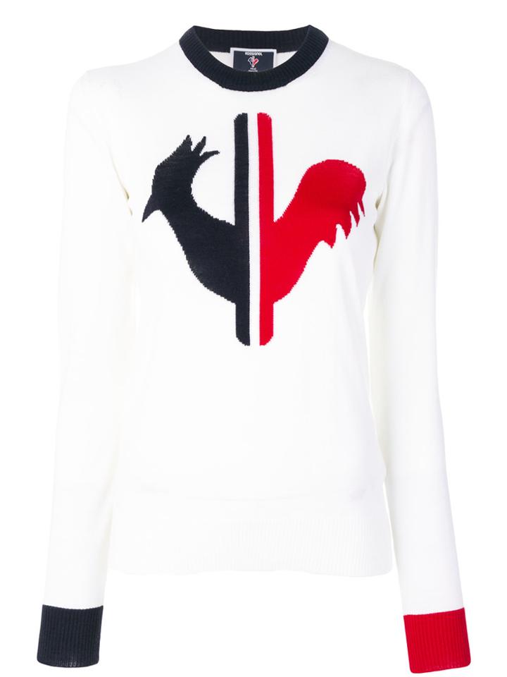 Rossignol Alaya Round Neck Jumper - White