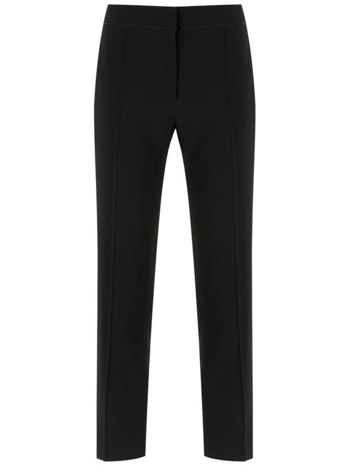 Talie Nk Cropped Trousers, Women's, Size: 36, Black, Acetate/viscose
