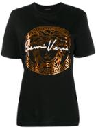 Versace Signature Print T-shirt - Black