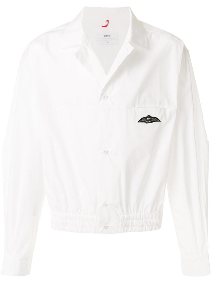 Oamc Elasticated Hem Shirt - White