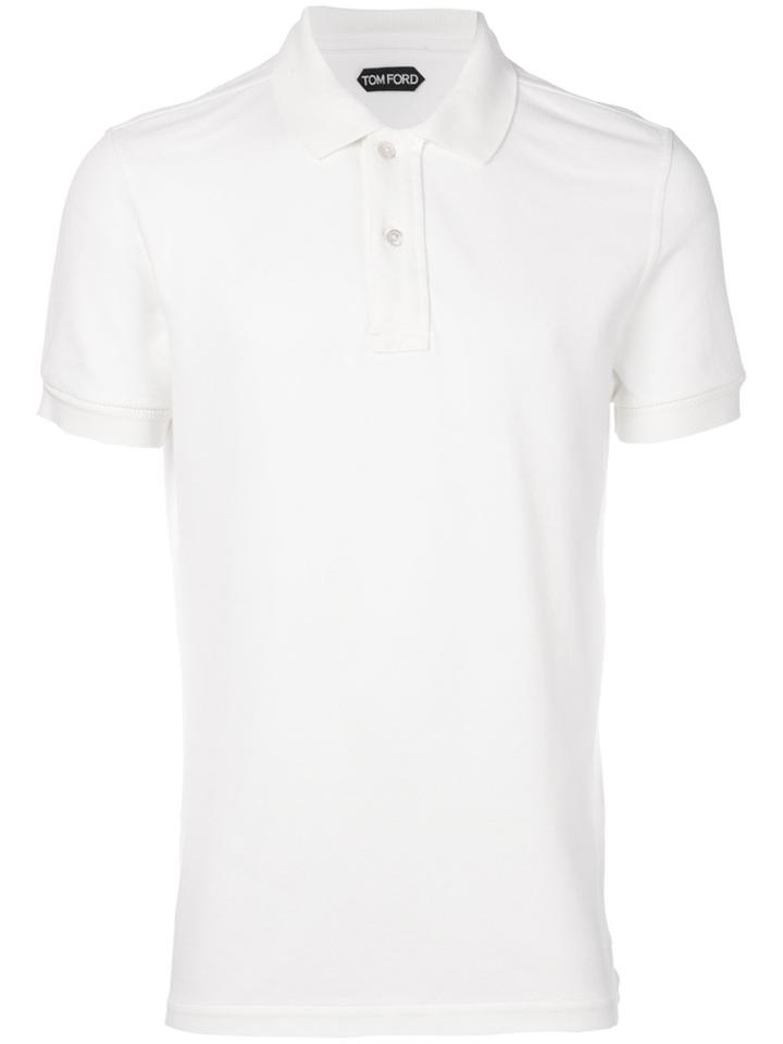 Tom Ford Classic Polo Shirt - White