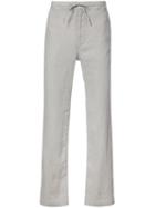 Onia - Collin Drawstring Trousers - Men - Linen/flax - Xxl, Nude/neutrals, Linen/flax