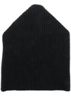 Cedric Jacquemyn Rib Knit Beanie - Black